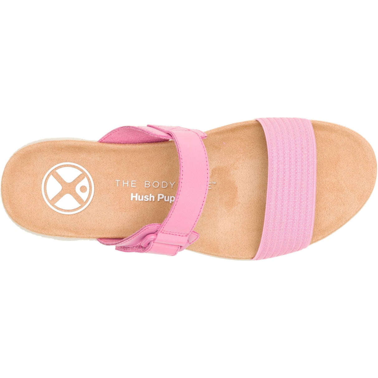 Hush Puppies Womens Breathe Gore Slide Rose