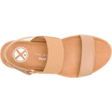 Hush Puppies Womens Breathe Slingback Sandal Tan