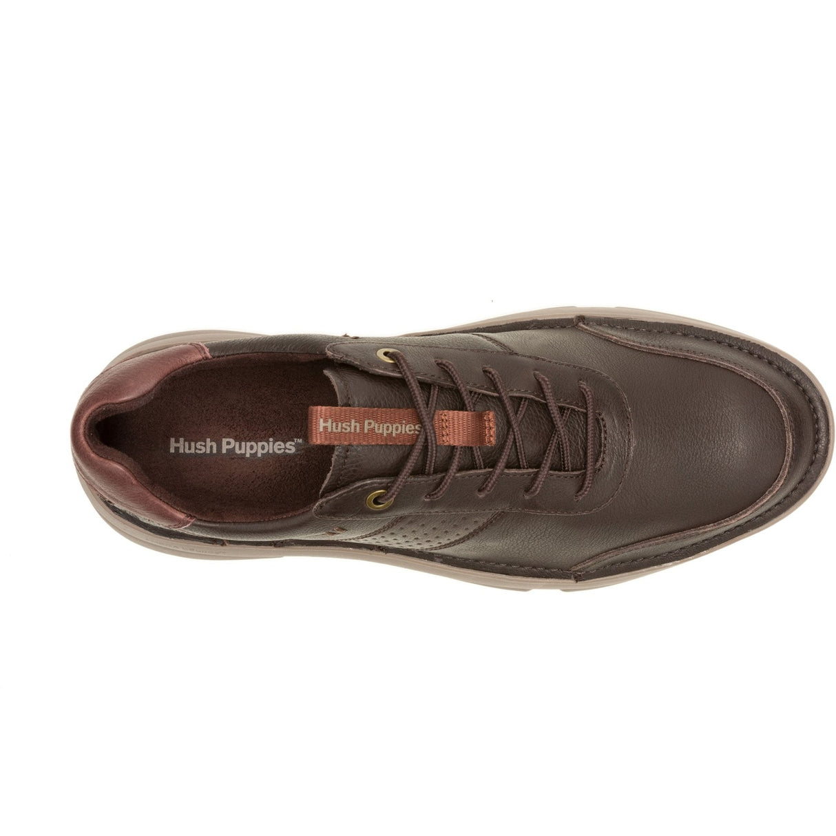 Hush Puppies Mens Baylor Sneaker Brown