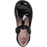 Geox Junior Girls Naimara Girl Ballerina Black Patent