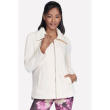 Skechers Womens GO SNUGGLE Tunic Jacket Off White