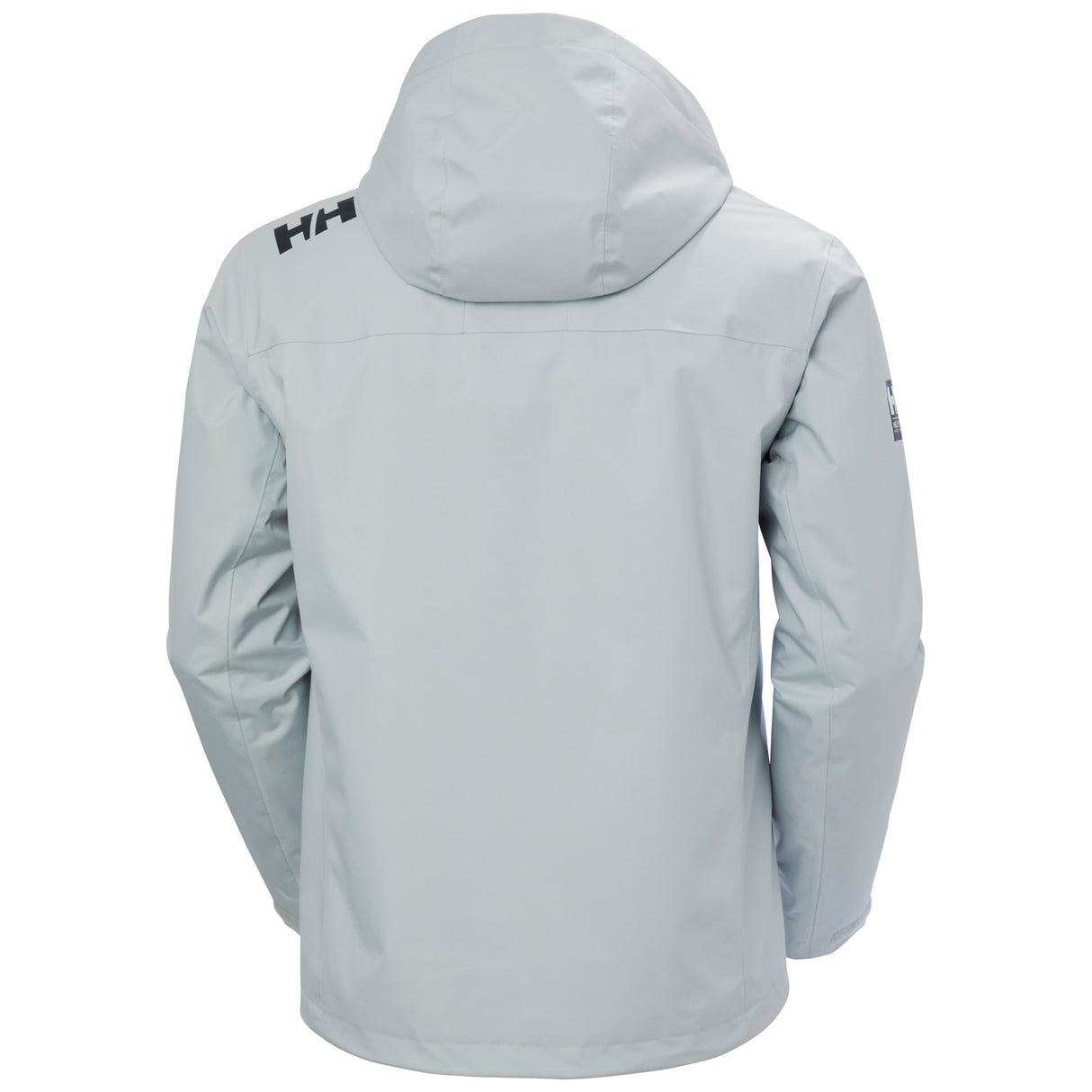 Helly Hansen Sport Mens Crew Hooded Midlayer Sailing Jacket 2.0 Grey Fog