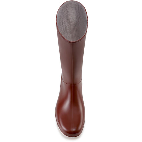 Dunlop Junior Kids Sport Wellington Burgundy/White