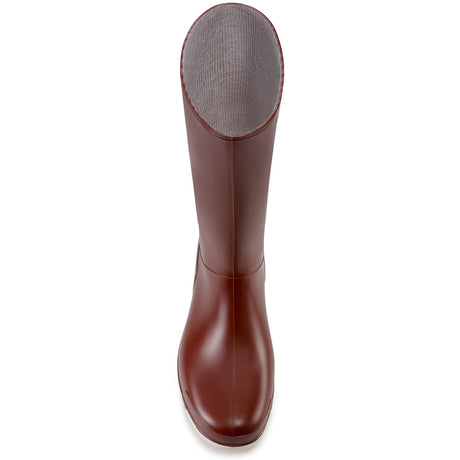 Dunlop Unisex Sport Wellington Burgundy/White