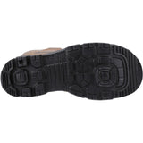 Dunlop Unisex Purofort RigPRO Full Safety Synthetic Fur lining Wellington Brown/Black