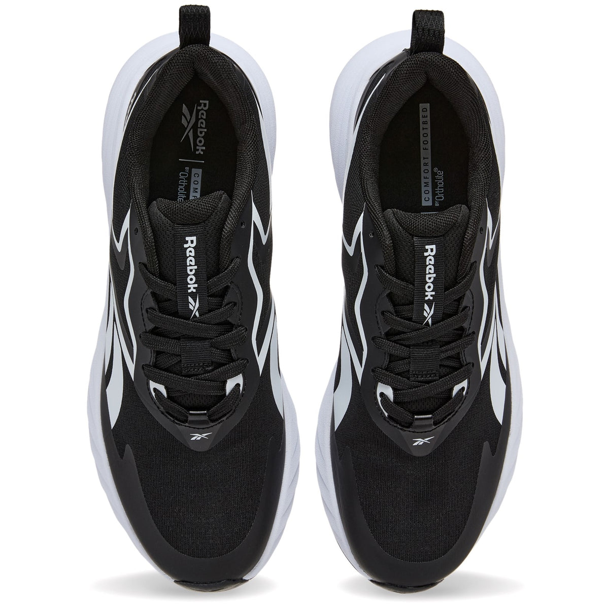 Reebok Mens VERSE BLACK/WHITE/WHITE