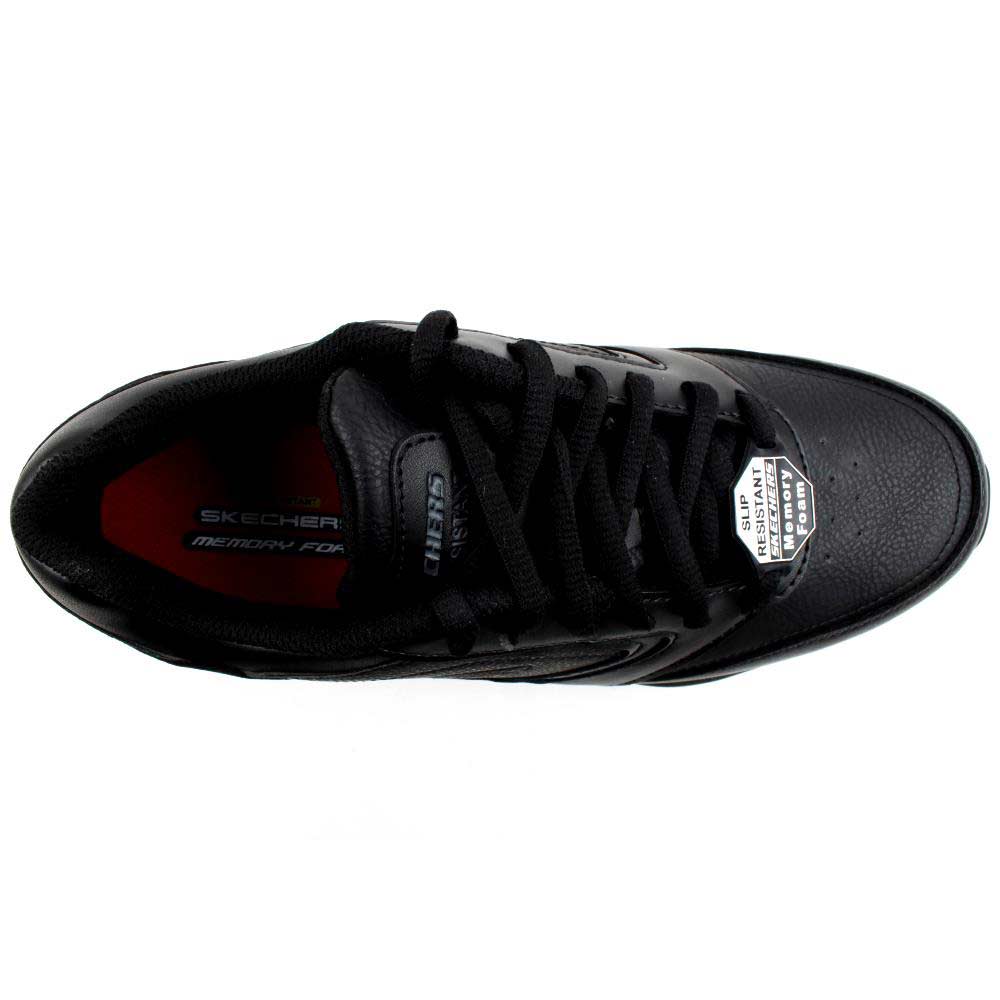 Skechers Relaxed Fit  Lace Up Work Shoe