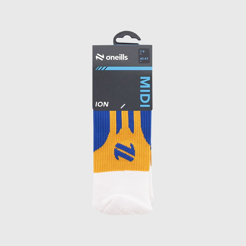 O'Neills Ion Midi Sock Royal/Amber