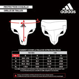 adidas PU Groin Guard Mens Black/Wht