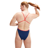 Speedo Womens Placement Digital Vback Swimsuit