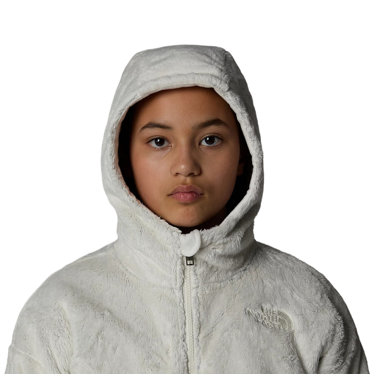The North Face Osito Girls Full-Zip Hooded Fleece