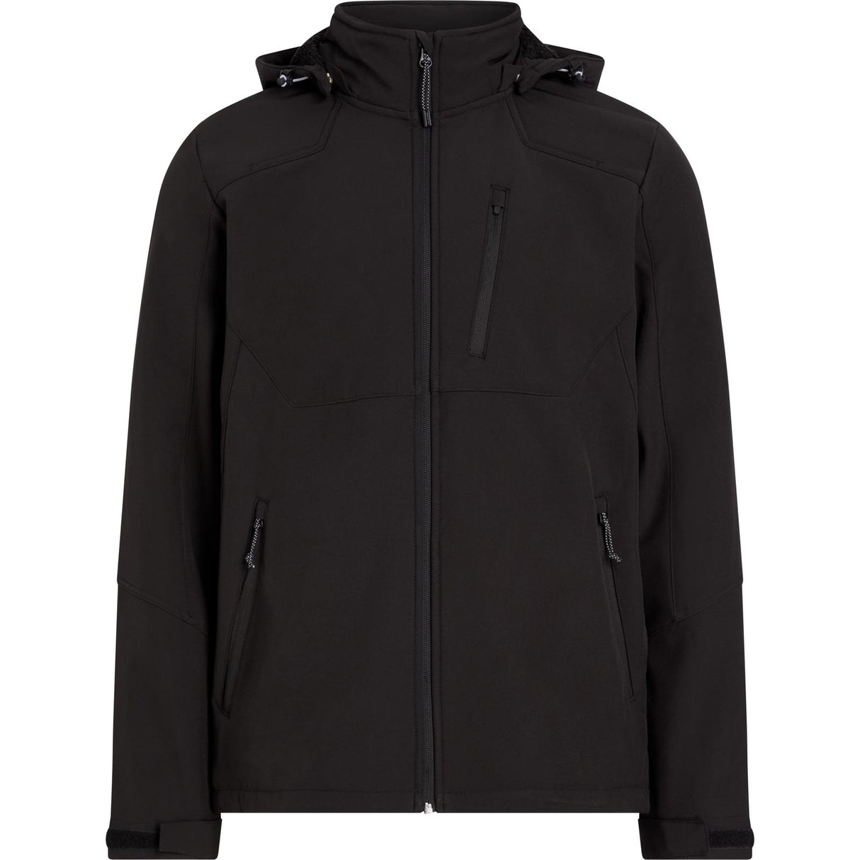 McKinley Tura III Mens Full-Zip Softshell Hooded Jacket