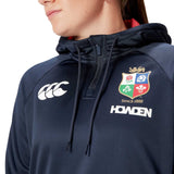 Canterbury British & Irish Lions Rugby 2024/25 Womens Half-Zip Hoodie