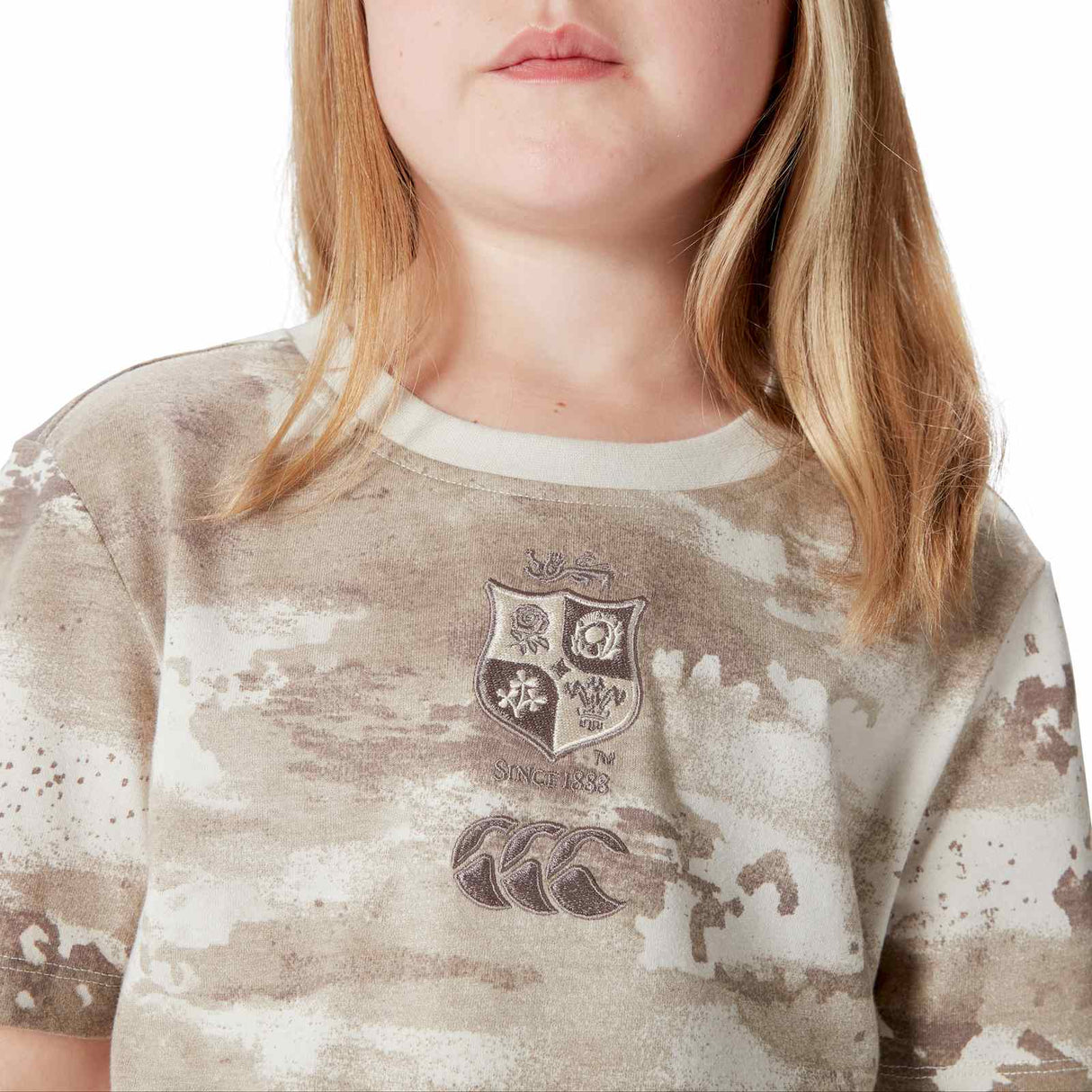 Canterbury British & Irish Lions Rugby 2024/25 Kids Camo T-Shirt