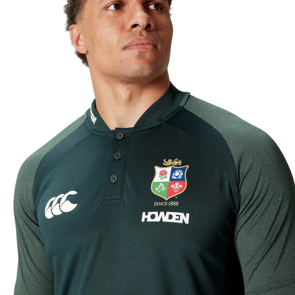 Canterbury British & Irish Lions Rugby 2024/25 Mens Short Sleeved Polo Shirt