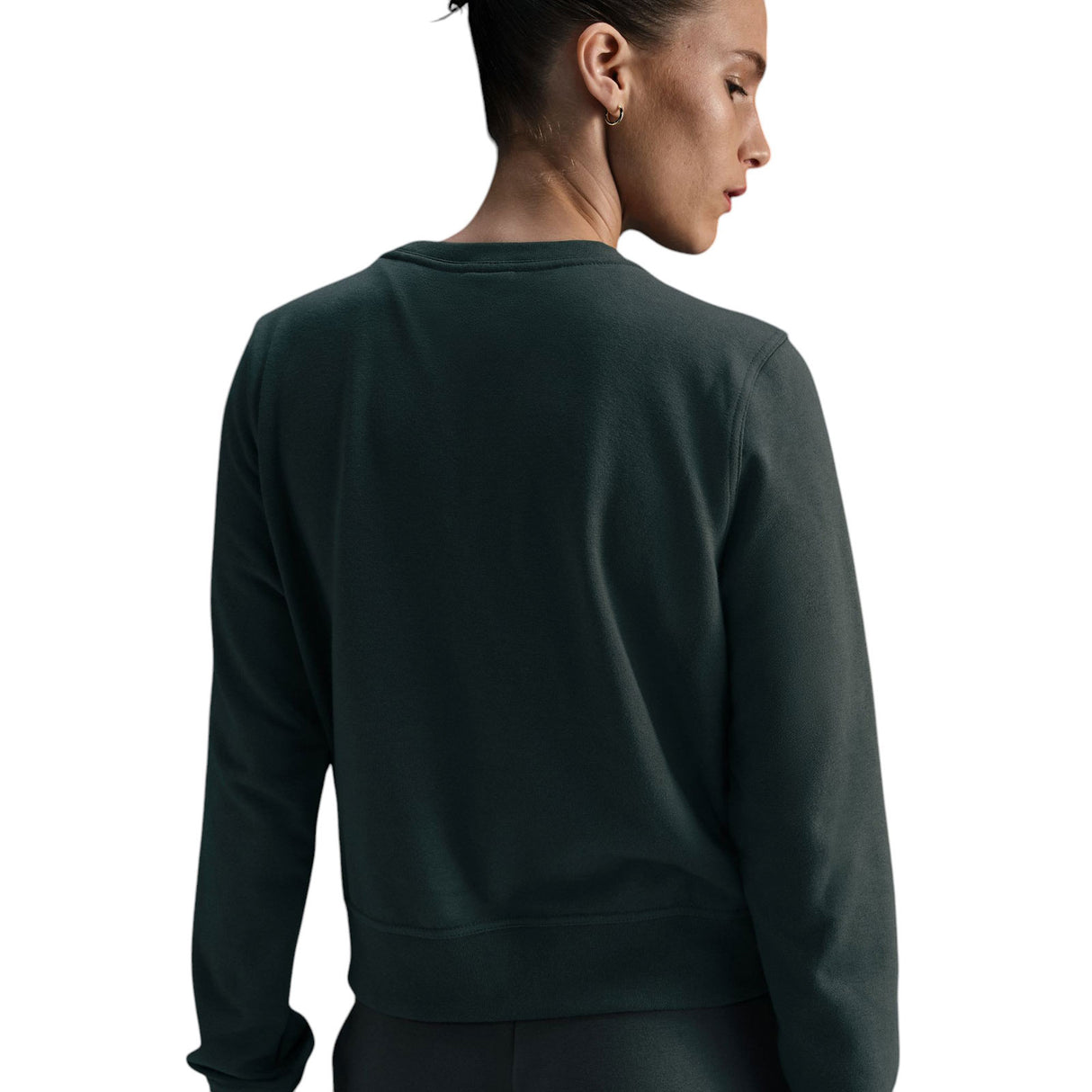 Nike Dri-FIT One Womens Crew-Neck French Terry Sweatshirt