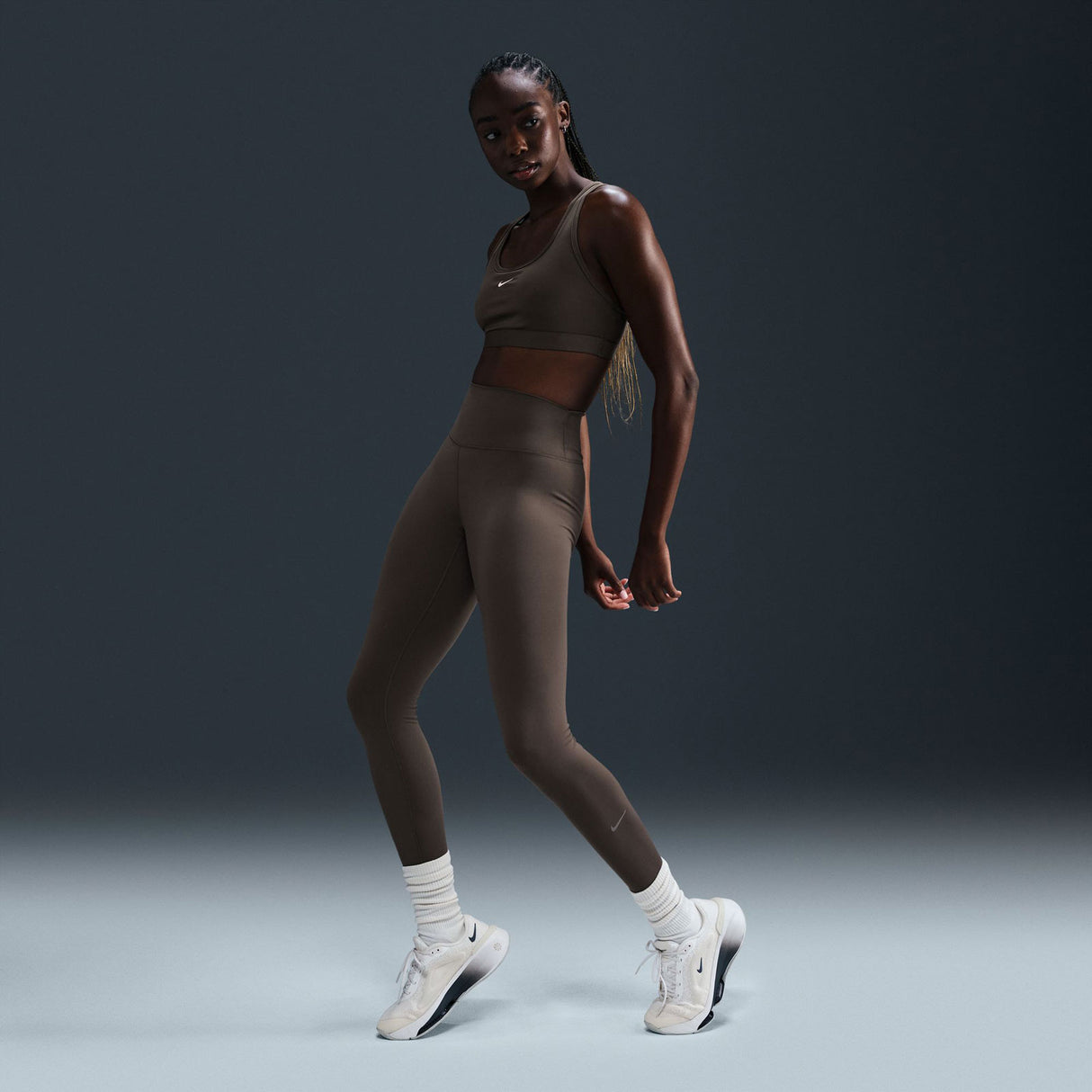 Nike One Womens High-Waisted Full-Length Leggings
