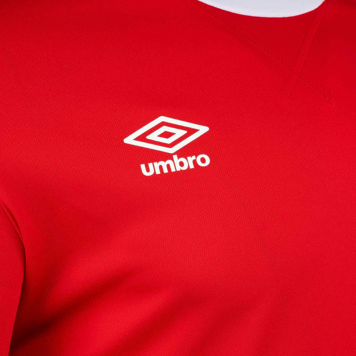 UMBRO PITCH JERSEY SS Adult Red/White