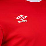 UMBRO PITCH JERSEY SS Adult Red/White