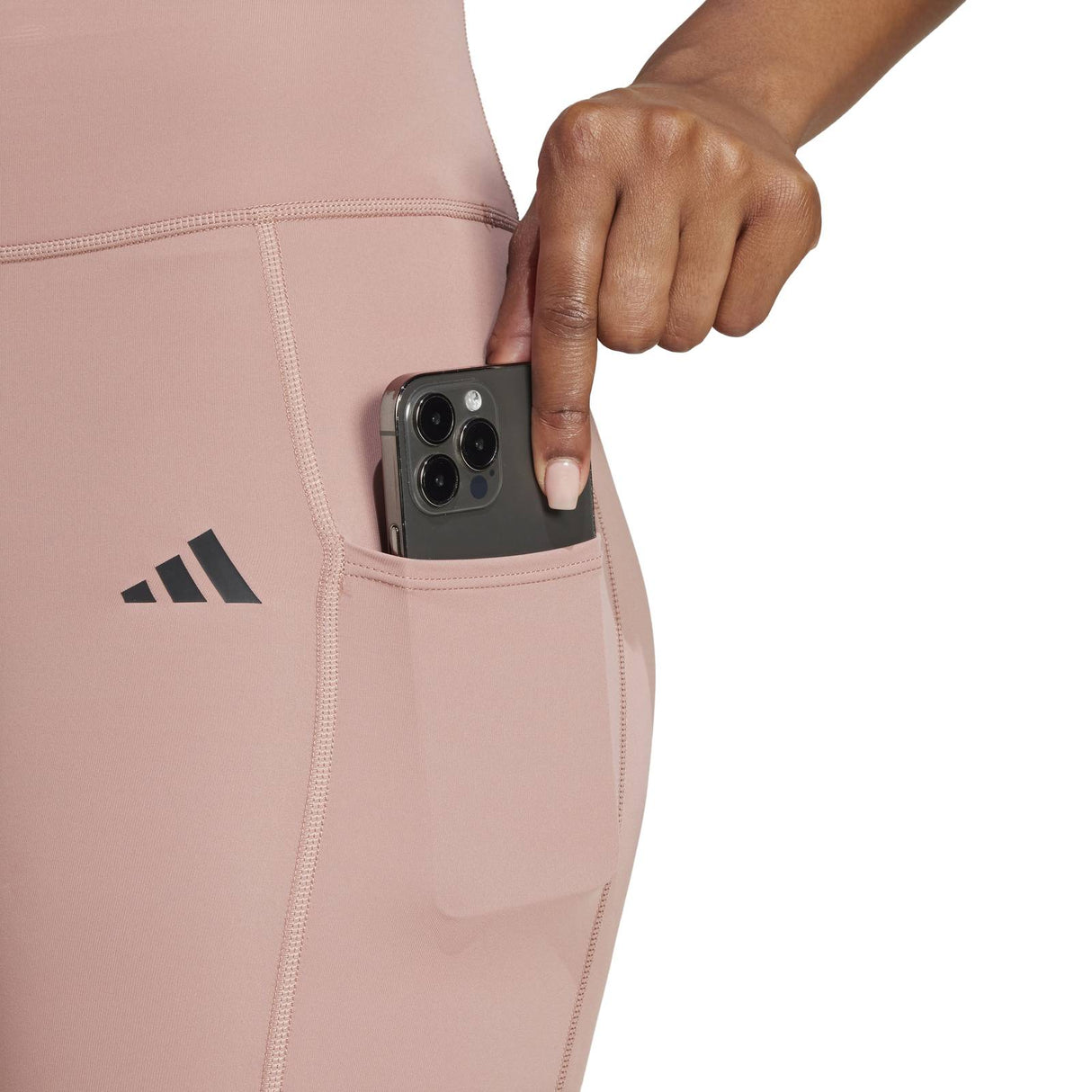 adidas Optime 3-Stripes Full-Length Leggings