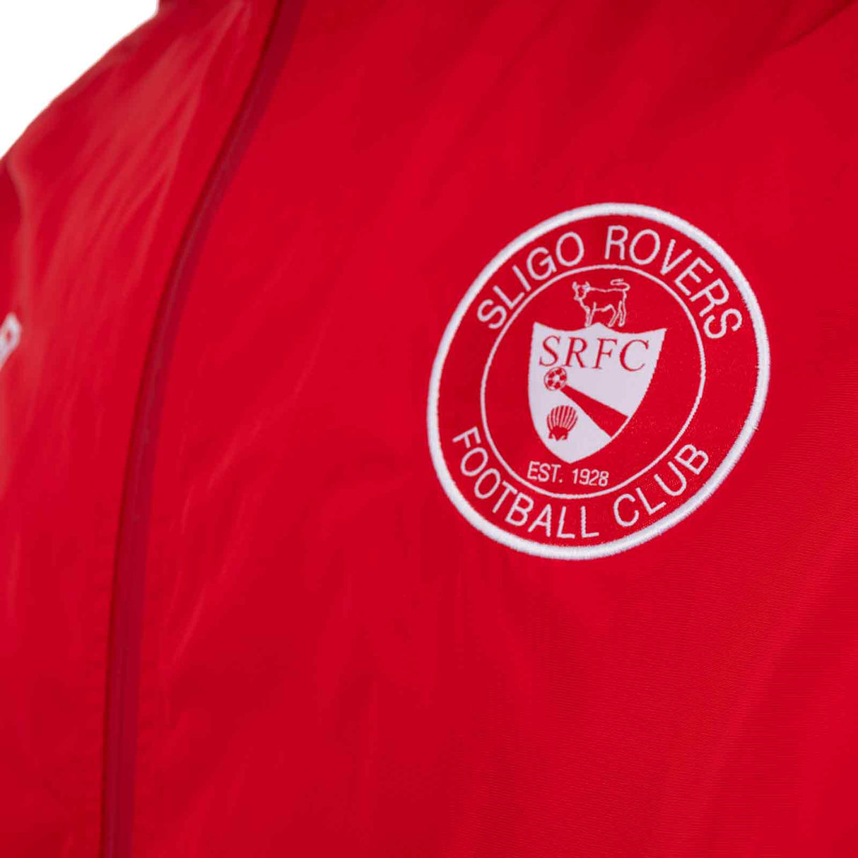 Umbro Sligo Rovers Football 2025 Kids Full-Zip Shower Jacket