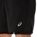 Asics Core Mens 2in1 7" Shorts
