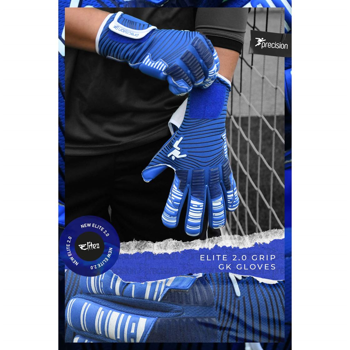 Precision Junior Elite 2.0 Grip Goalkeeper Gloves