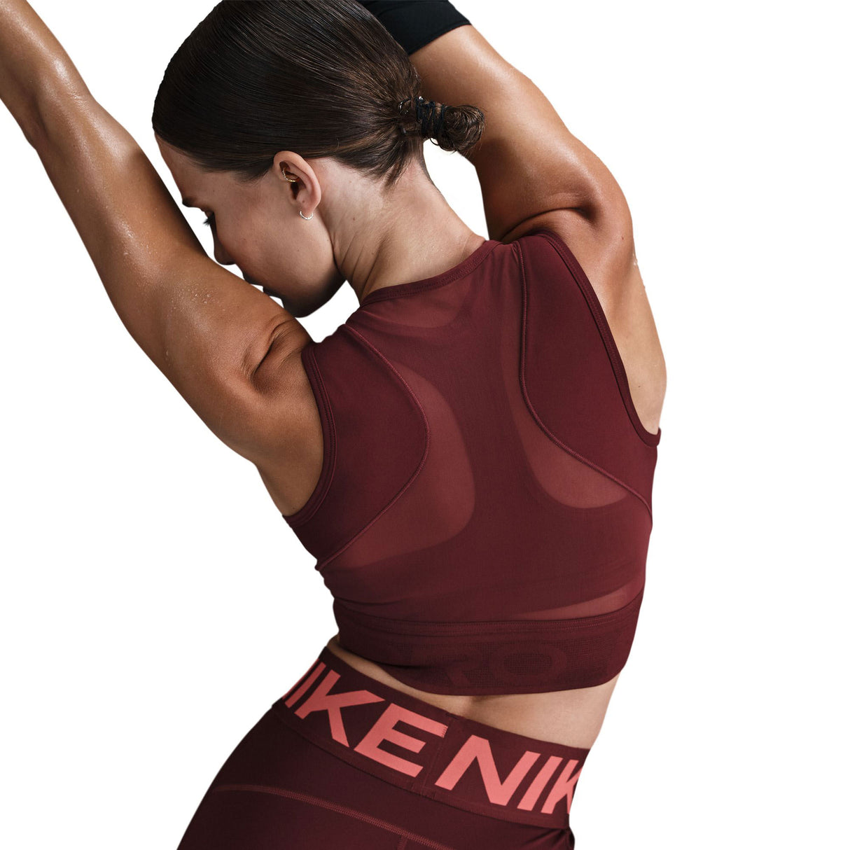 Nike Pro Womens Dri-Fit Cropped Tank Top