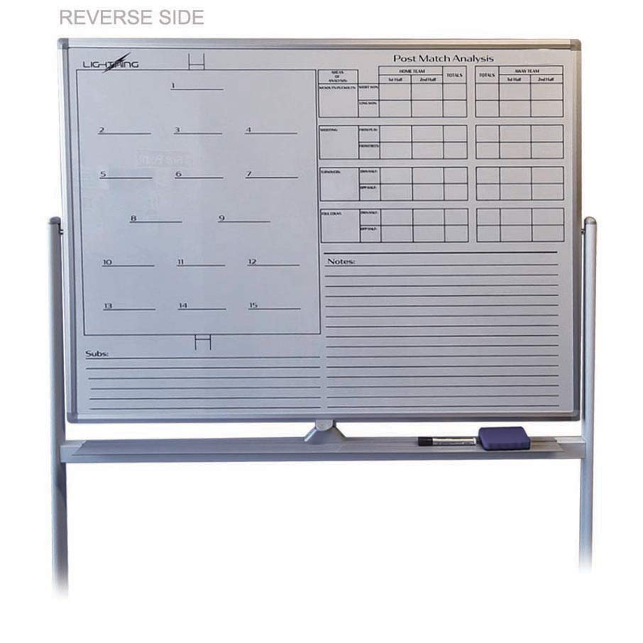 LIGHTNING GAA Dressing Room Flip Frame Tactic Board (60 x 90 cm)