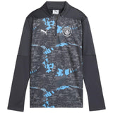 Puma Man City Football 2024/25 Pre-Match Kids Half-Zip Top