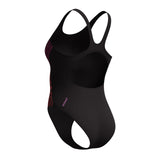 Speedo Womens Placement Muscleback Swimsuit - Side back