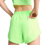Puma x HYROX Ultraeave Velocity 4" Womens Training Short Model Close-Up Back View
