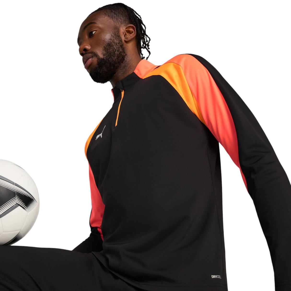 Mens Individual LIGA Mens Half-Zip Long Sleeved Training Top