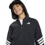 adidas Future Icons 3-Stripes Full-Zip Hooded Track Jacket Kids
