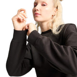 Puma Essentials Oversized Womens Fleece Crew Sweatshirt