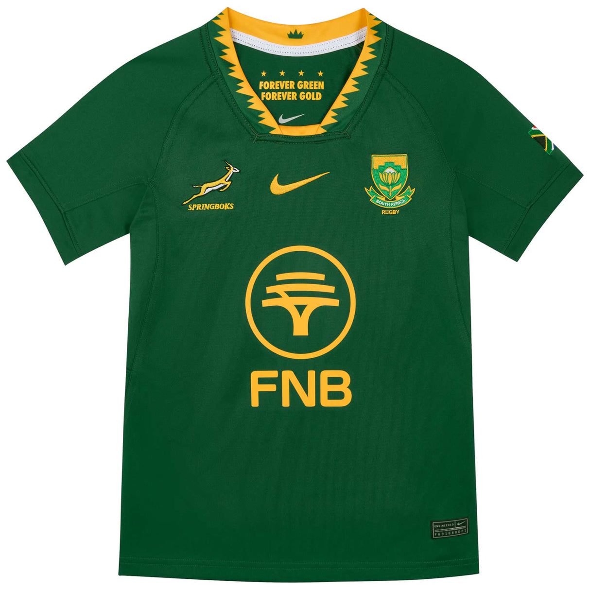 Nike Springboks 2025/26 Stadium Home Kids Jersey