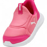 Puma Fun Racer 2 Sliptech Low-Cut Slip On Infant Shoes Pink Top Tilted View