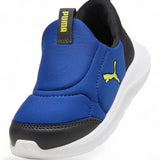 Puma Fun Racer 2 Sliptech Low-Cut Slip On Infant Shoes Blue Top Tilted View
