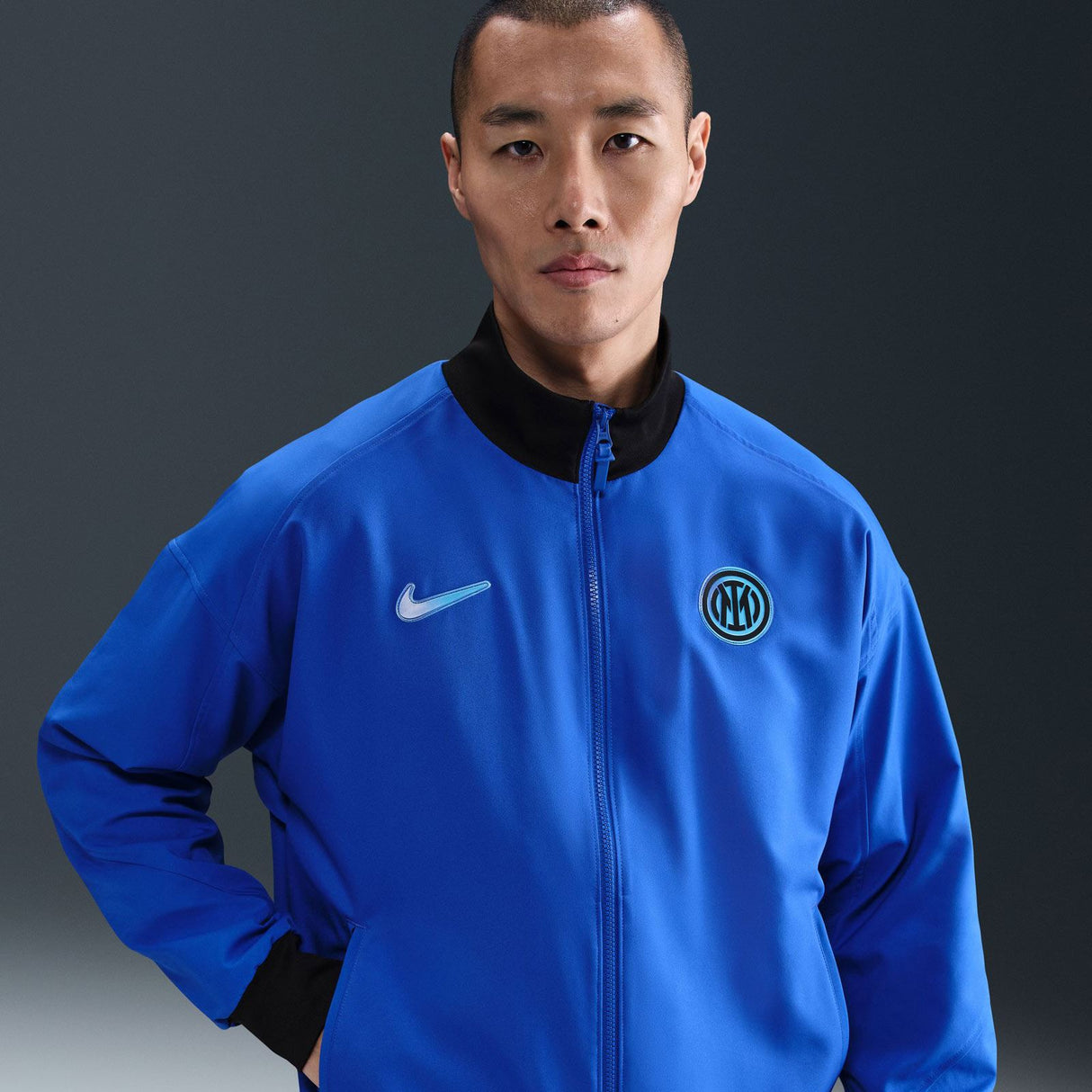 Nike Inter Milan 2025 Strike Mens Dri-FIT Soccer Anthem Jacket