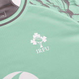 Canterbury IRFU Ireland Summer Tour Rugby 2025/26 Mens Jersey Close-Up IRFU Logo View
