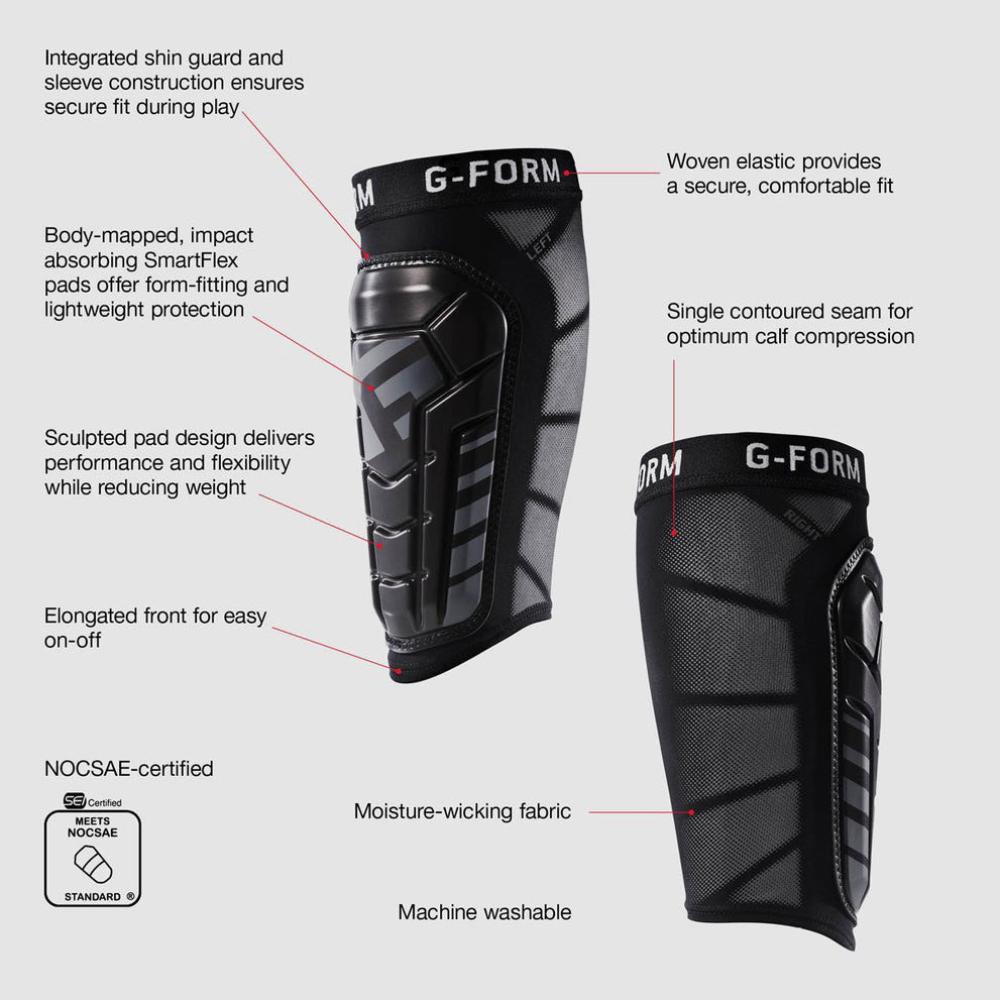 G Form Pro-S Vento Football Shin Guards