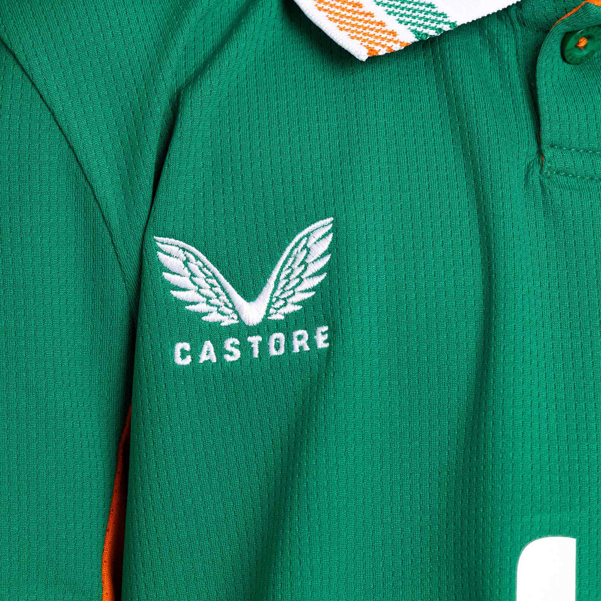 Castore FAI Ireland Football WNT 2025/26 Kids Home Jersey