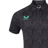 Castore FAI Ireland Football 2025/26 Womens Polo Shirt Close-Up Right Side View