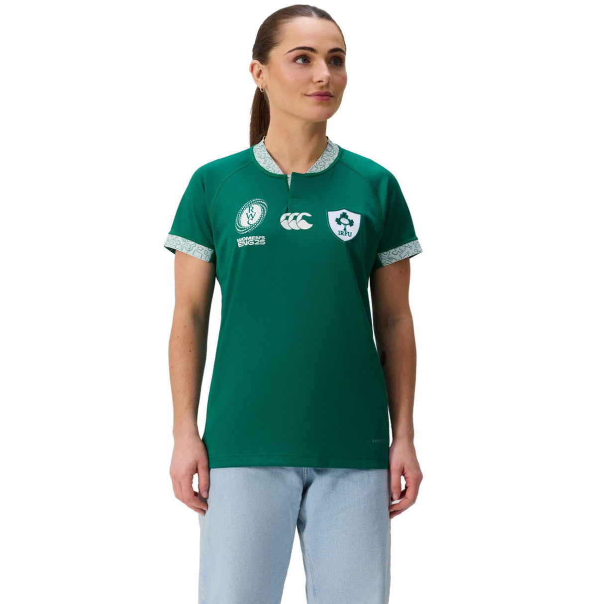 Canterbury IRFU Ireland Rugby Womens RWC 2025/26 Home Pro Jersey