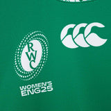 Canterbury IRFU Ireland Rugby Womens RWC 2025/26 Junior Home Jersey