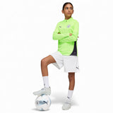 Puma MCFC 25 Kids UCL Train QZ Top Green