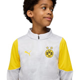 Puma BVB Football 2025/26 Kids Half-Zip Training Top