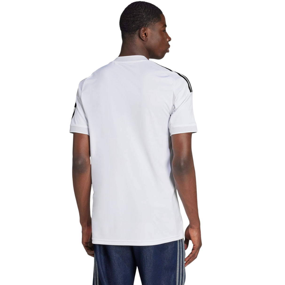 adidas Real Madrid Football 2025/26 Adults Short Sleeved Home Jersey Model Back View