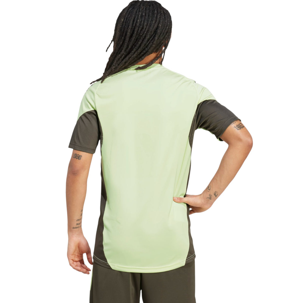 adidas Real Madrid Football 2025/26 Adults Training Jersey Model Back View