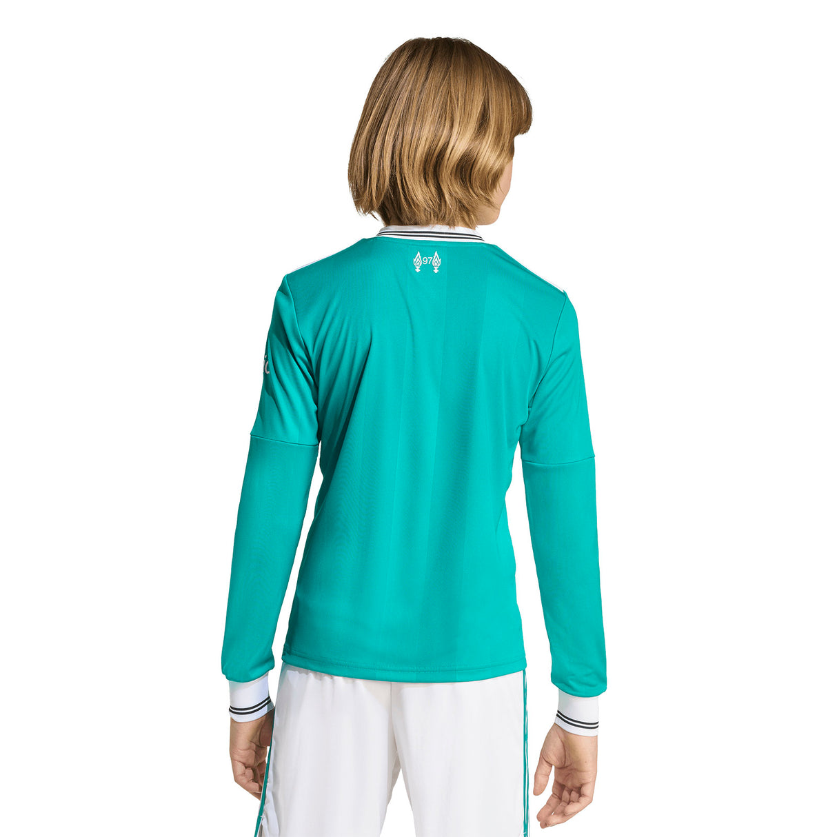 adidas LFC 25 Kids Third LS Jersey Green